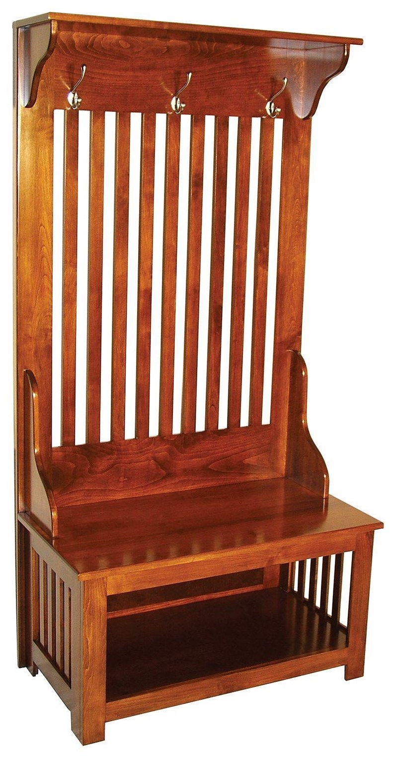 Wayside Custom Furniture Hall Seats FS1120 Heritage Mission Hall Seat